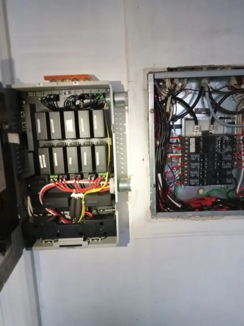 Electrical panel upgrade completed for Indoor Lighting Installation in Campton Hills